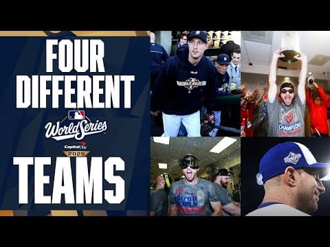 Max Scherzer's Postseason journey! (FIRST player to pitch for FOUR teams in the World Series!)