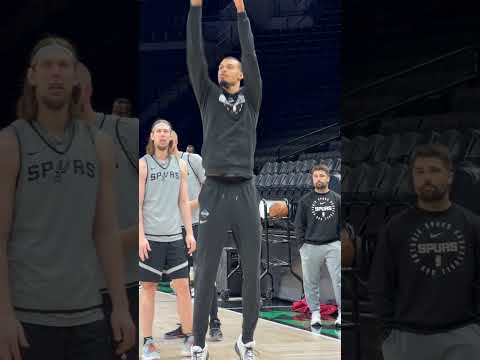 game prep 🔥 #Spurs #NBA