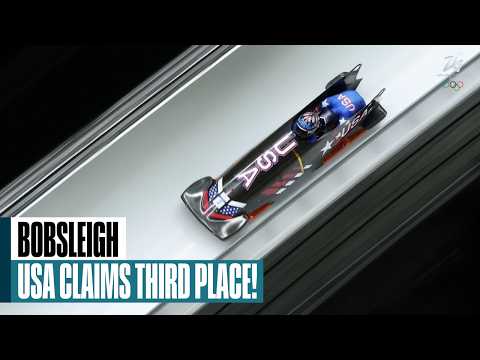 USA's Humphries in 3rd behind Nolte, Buckwitz after Run 2 🥉🛷🥳