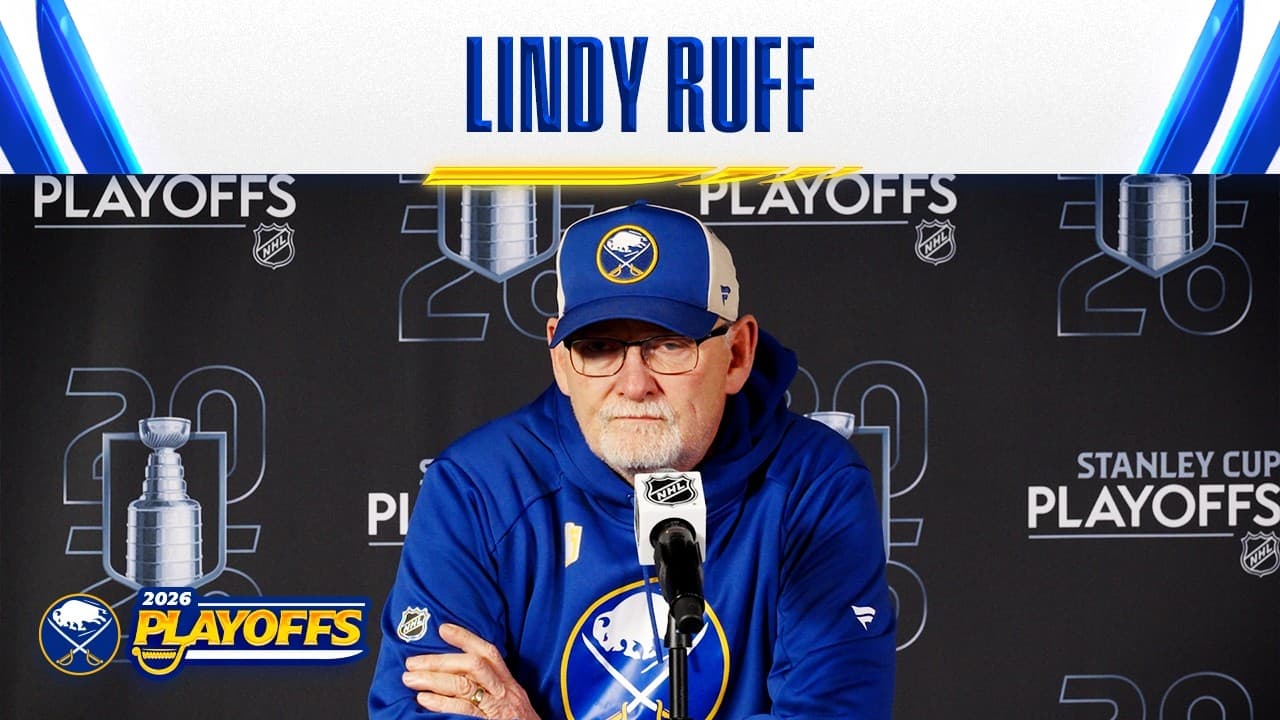 "It's A Wonderful Place To Be" | Lindy Ruff Ahead Of Game 6 Against Montreal | Buffalo Sabres