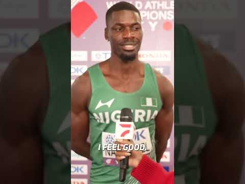 NATIONAL RECORD IN TOKYO! 🇳🇬🔥