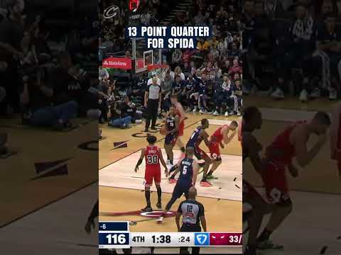 🕷️ INSANE 4TH QUARTER FROM SPIDA. #cavs #nba #basketball #donovanmitchell #clevelandcavaliers
