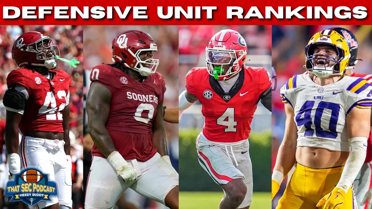 SEC Defensive Unit Rankings for 2026