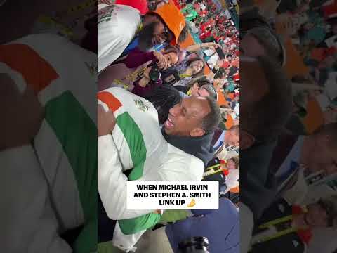 Michael Irvin 🤝 Stephen A. Smith