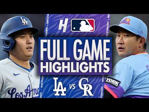 Los Angeles Dodgers vs Colorado Rockies - FULL GAME HIGHLIGHTS 🔥 April 17, 2026 MLB Season