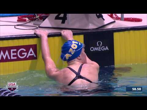 2015 AT&T Winter National Championships Women’s 100m Butterfly B Final