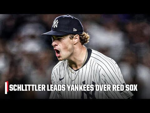YANKEES ADVANCE OVER RED SOX behind 12 strikeouts from Cam Schlittler 🙌 | ESPN MLB