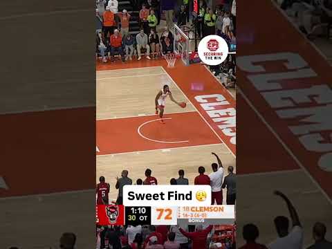 They had no answer for Ven-Allen Lubin 🔥 #ncstate #slamdunk #accbasketball #collegebasketball