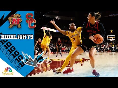 No. 12 Maryland vs. USC | COLLEGE BASKETBALL HIGHLIGHTS | 1/15/26 | NBC Sports