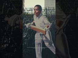 Cricketing legend, meet future legend.