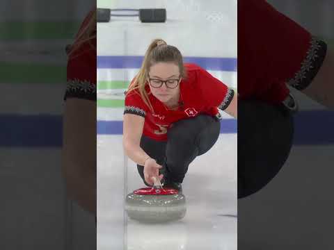 Team Switzerland win silver in the women's #Curling gold medal game!🥈