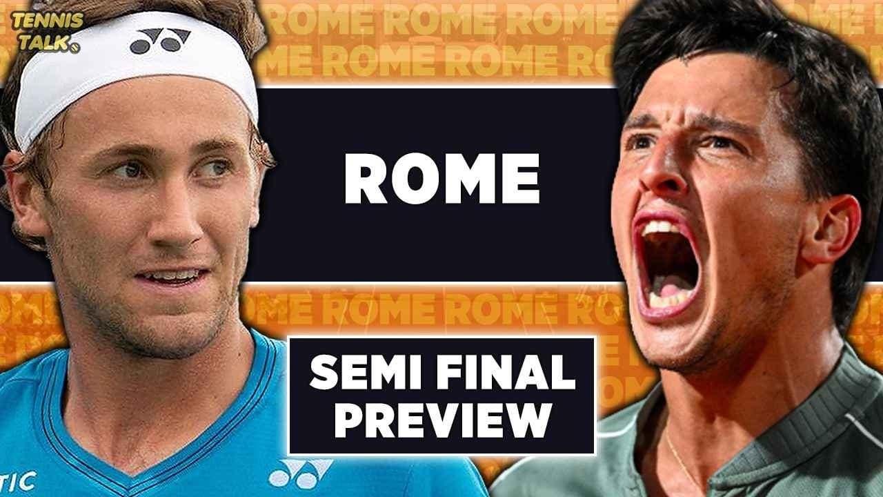 Ruud vs Darderi | ATP Rome 2026 SF | Tennis Talk Preview