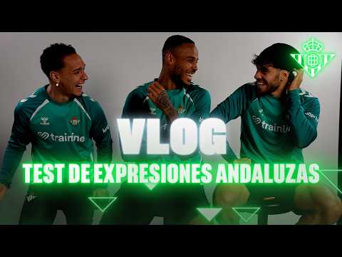 Test de expresiones andaluzas con ANTONY, NATAN y EZ ABDE 🗣💚🤍 | Real BETIS Balompié
