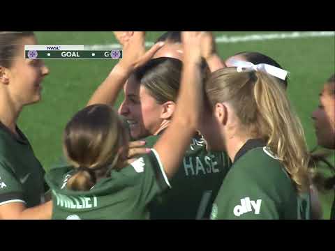 Goal: Katie O'Kane equalizes early vs. Portland Thorns