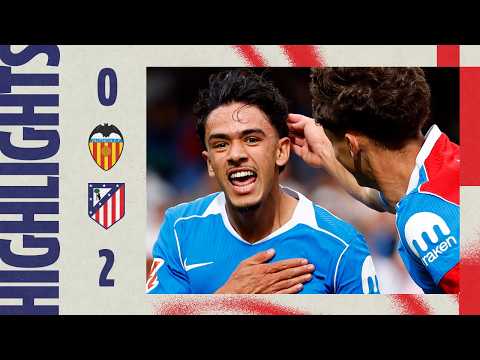 Valencia 0-2 Atlético de Madrid | ⚽ Iker Luque & Cubo | HIGHLIGHTS, LaLiga - MD34