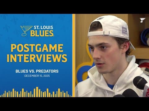 Dec. 15: Postgame Interviews