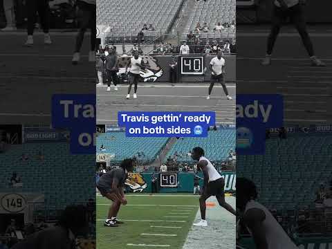 Travis Hunter is ready for his preseason debut 👏 (via nfl/TT)