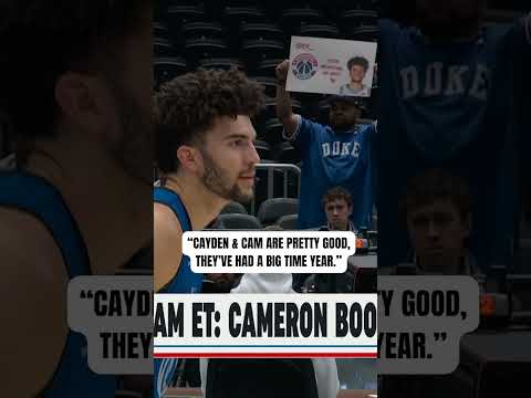 Jon Scheyer on coaching the Boozer twins 🙌