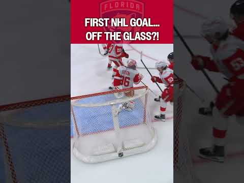 Is this the WEIRDEST 1st NHL goal?? 😅