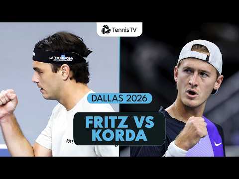 Fritz vs Korda SHOWDOWN 🍿 | Dallas 2026 Highlights