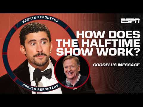 Super Bowl Halftime Show EXPLAINED: Goodell says show should 'unite people' | The Sports Reporters