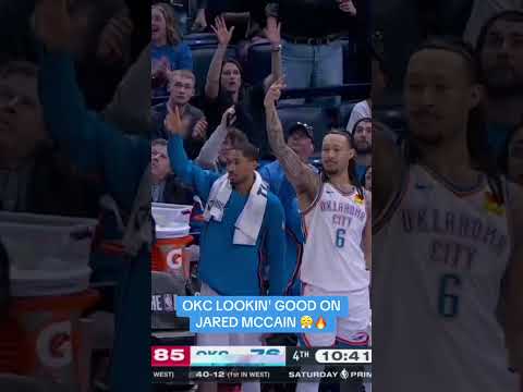 OKC loving Jared McCain 🙌