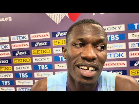 Bayapo Ndori After Bronze Medal in 400m Says Race Plan Affected By Rain But Pleased To Medal