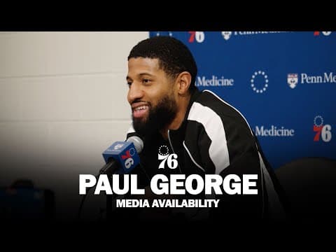Philadelphia 76ers Postgame Media Availability 🎙️ | Paul George | 01.27.26