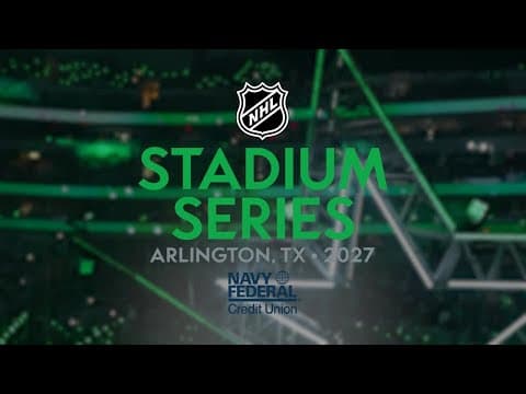 Dallas Stars, AT&T Stadium to host Stadium Series in 2027 🤠
