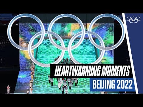 The most heartwarming moments of Beijing 2022! 🫂✨