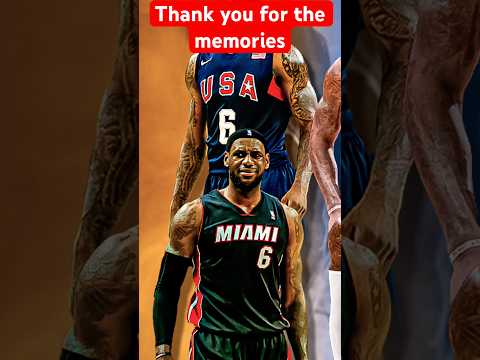 Will this be LeBron James final season? Thank you for the memories. #nba #fyp #shorts #lebronjames