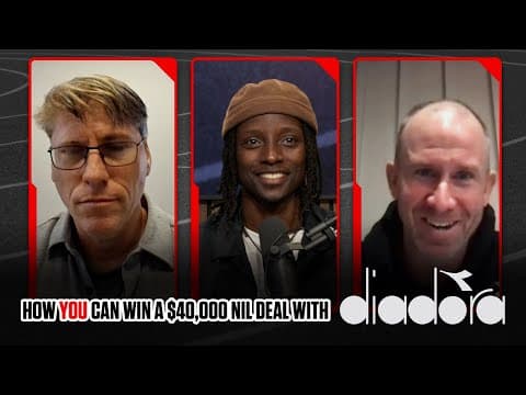 How To Win A $40,000 Diadora NIL Deal | Ryan Eckel of Diadora USA & Ben Cooke of Marathon Sports