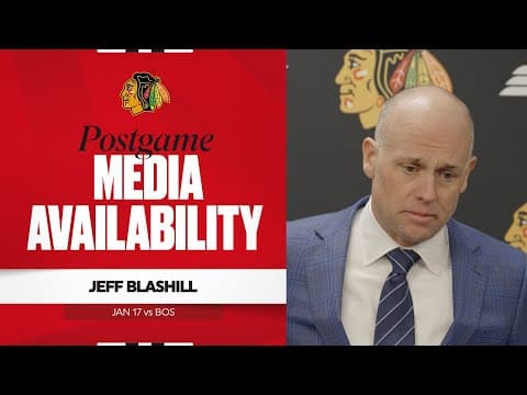 "You can't look for a better play." | Jeff Blashill Postgame 1.17.26