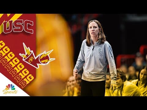 USC's Lindsay Gottlieb keeping the standard high despite adversity | Big Ten on NBC Sports