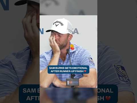 Heartbreak for Sam Burns 💔