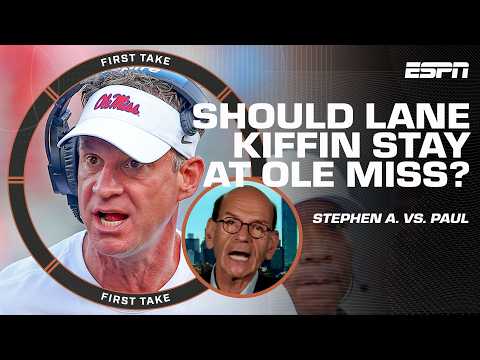 Does the CFP committee have Notre Dame BIAS? 👀 Stephen A. & Paul Finebaum AGREE 🔥 | First Take