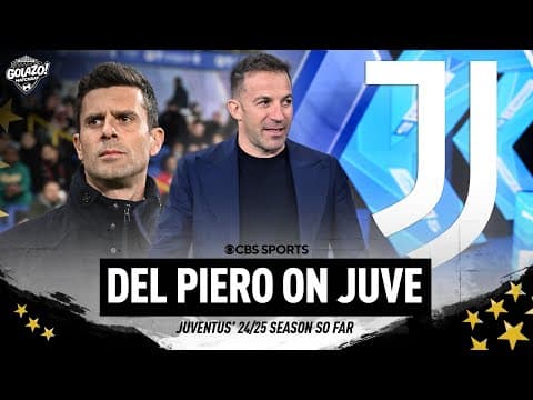 Alessandro Del Piero on Juventus' 24/25 season! | Juventus vs. AC Milan Recap | Matchday