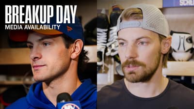 New York Islanders 25-26 Breakup Day Availabilities - Mat Barzal & Scott Mayfield