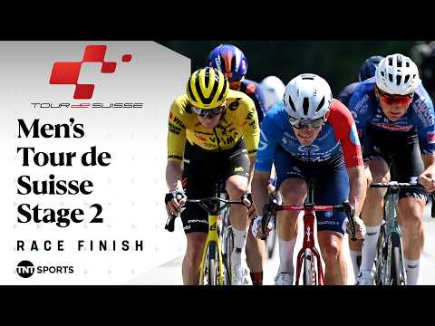 FABULOUS EFFORT! 💫 | 2026 Tour de Suisse Men's Stage 2 Final KM's | TNT Sports Cycling
