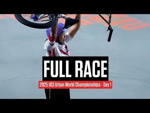 Replay: 2025 UCI Urban World Championships - Day 1