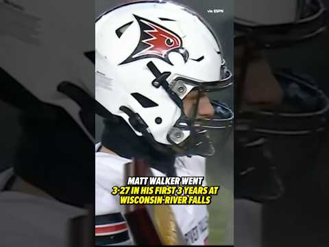 A long time coming for Matt Walker and Wisconsin-River Falls #collegefootball