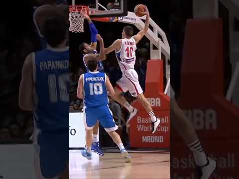 Kalinic’s dunks are out of this world 🤯🇷🇸 #FIBAWC