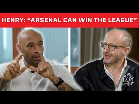 THIERRY HENRY on Arsenal's title chances and why he'd love to play for Luis Enrique | FULL INTERVIEW