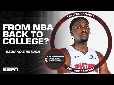 Should Charles Bediako be able to return to Alabama FROM THE NBA? GameDay breaks it down 🤔