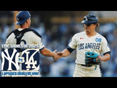 FULL GAME: Dodgers run up score to defeat Yankees 18-2 (ft. Kiké pitching 🚨)