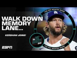 Clayton Kershaw's TOP TWO moments of his career 👏 | The Pat McAfee Show