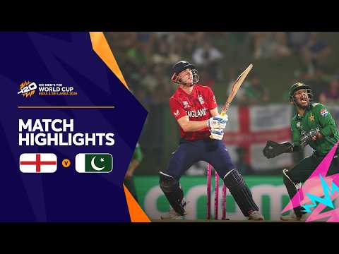 England v Pakistan | Match Highlights | Men's T20 World Cup 2026