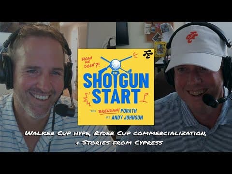Stories from Cypress, Ryder Cup gouging, Walker Cup Crime files, & more | The Shotgun Start