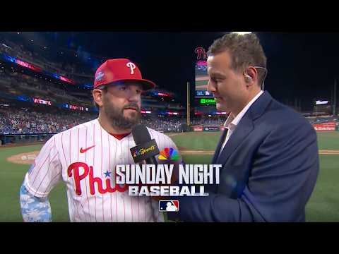Kyle Schwarber: Phillies' lineup has ‘no complacency’ | Sunday Night Baseball | MLB on NBC