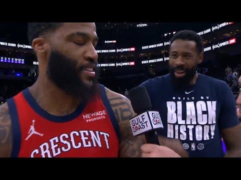 Saddiq Bey Walkoff Interview after dropping 42 on Utah Jazz